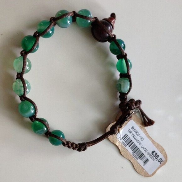 NEW Tamashii Unisex Bracelet Lace Green.  Length:  8.5" - Picture 2 of 9